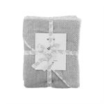 Meraki mini håndklæde grå - Fransenhome